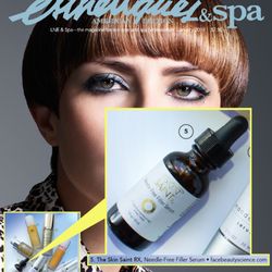FACE Skincare Medical Wellness - The Skin Saint™, Holly Cutler, and her Needle-Free Serum featured in Les Nouvelles Esthetique!