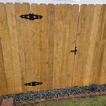 Velasquez Landscaping Construction - Added new door to access green space behind house. - Fences & Gates Near Me - Colorado Springs, Colorado
