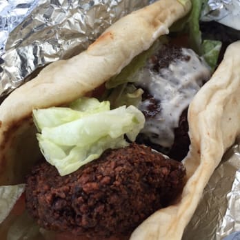 The Halal Guys - Falafel sandwich - Halal Near Me - Costa Mesa, California The Halal Guys - Falafel sandwich - Halal Near Me - Costa Mesa, California