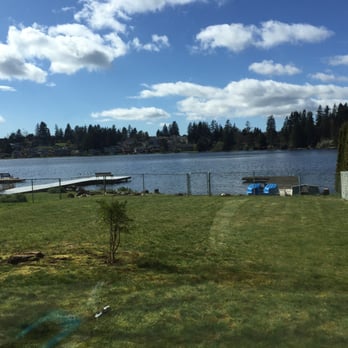 Minh's Landscaping - Yard and fence done by Minh's landscape. It was very important for the fence so my kids can play and not get into the lake. - Landscaping Near Me - Puyallup, Washington Minh's Landscaping - Yard and fence done by Minh's landscape. It was very important for the fence so my kids can play and not get into the lake. - Landscaping Near Me - Puyallup, Washington