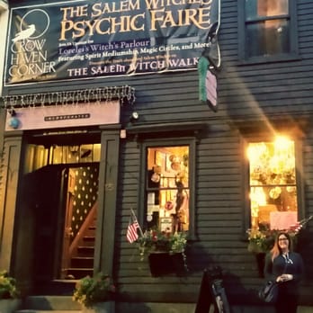 Crow Haven Corner Witch & Psychics Shop - In front of the shop - Hobby Shops Near Me - Salem, Massachusetts Crow Haven Corner Witch & Psychics Shop - In front of the shop - Hobby Shops Near Me - Salem, Massachusetts
