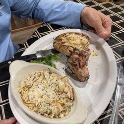 O'Brien's Restaurant - Pork Chop with rice pilaf