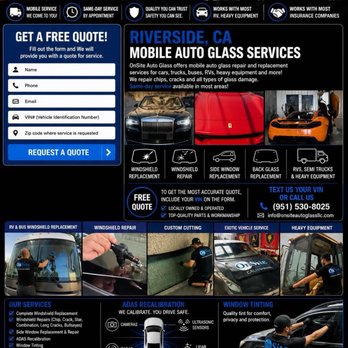 OnSite Auto Glass - Auto Glass Services Near Me - Riverside, California OnSite Auto Glass - Auto Glass Services Near Me - Riverside, California