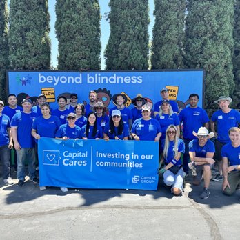 Beyond Blindness - Capital Group Volunteers. - Occupational Therapy Near Me - Santa Ana, California