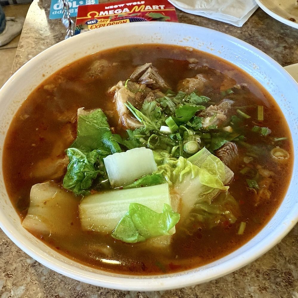 Beef noodle soup Beef noodle soup
