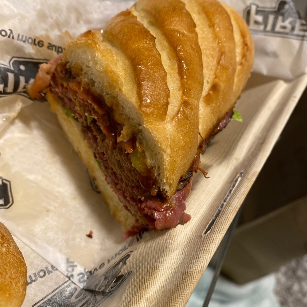 Firehouse Subs - Firehouse cheddar and beef brisket - Fast Food Near Me - Oakville, Ontario Firehouse Subs - Firehouse cheddar and beef brisket - Fast Food Near Me - Oakville, Ontario