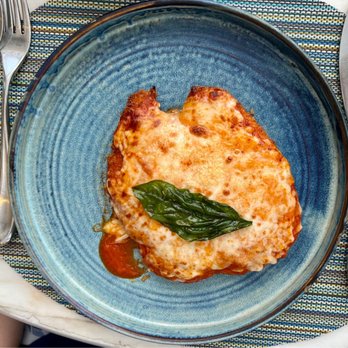 Lago - Chicken Parm (with a side of spaghetti not shown) - Italian Near Me - Las Vegas, Nevada