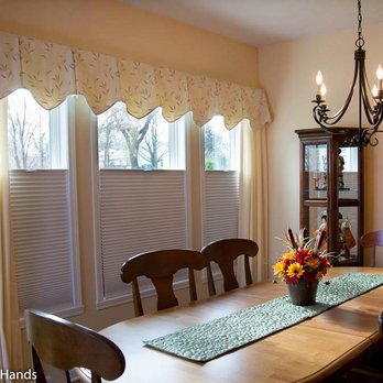 Creative Hands - Parasol Valances with Stationary Side Panels - Shades & Blinds Near Me - Rochester, New York Creative Hands - Parasol Valances with Stationary Side Panels - Shades & Blinds Near Me - Rochester, New York