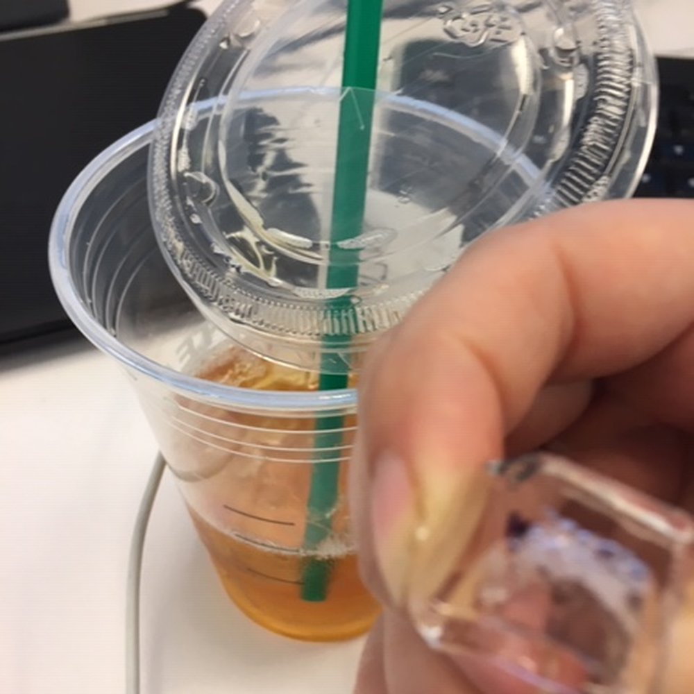 Starbucks - Had to throw away second half of this drink. - Coffee & Tea Near Me - El Segundo, California Starbucks - Had to throw away second half of this drink. - Coffee & Tea Near Me - El Segundo, California