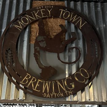 Monkey Town Brewing Company - Love their sign - Breweries Near Me - Dayton, Tennessee Monkey Town Brewing Company - Love their sign - Breweries Near Me - Dayton, Tennessee