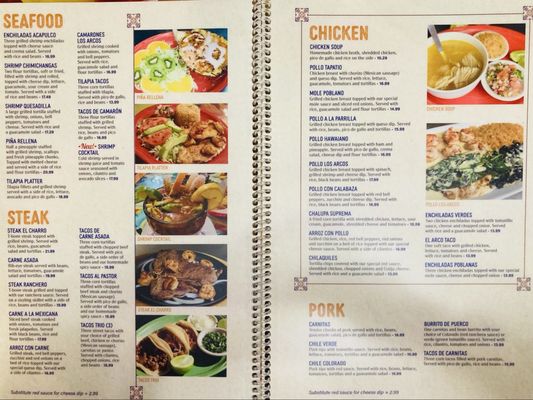 Menu photo 5 Los Arcos Roanoke, VA