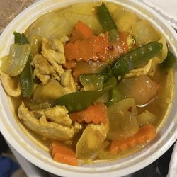 Hot Wok Chinese Restaurant - C7. Curry Chicken with Onion