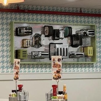 Anna's House - Okemos - Art work from appliances - Breakfast & Brunch Near Me - Okemos, Michigan