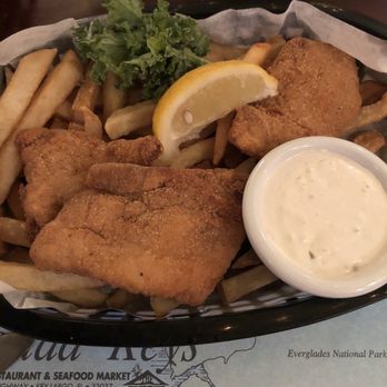 The Fish House - Fish and chips - Seafood Near Me - Key Largo, Florida The Fish House - Fish and chips - Seafood Near Me - Key Largo, Florida