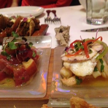 Carnivale Chicago - Close up ceviches - Latin American Near Me - Chicago, Illinois
