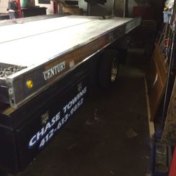 Chase Towing Flatbed Service - Rollback tow truck