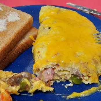 Taylor's Oak Restaurant - Loaded omelet, everything but the kitchen sink. - Comfort Food Near Me - Camden, North Carolina Taylor's Oak Restaurant - Loaded omelet, everything but the kitchen sink. - Comfort Food Near Me - Camden, North Carolina