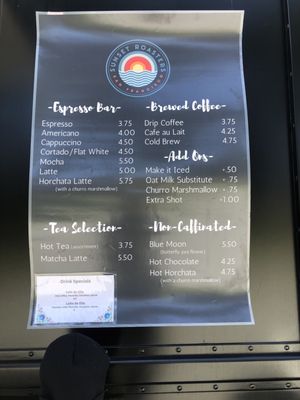 Menu photo 4 Sunset Roasters San Francisco, CA