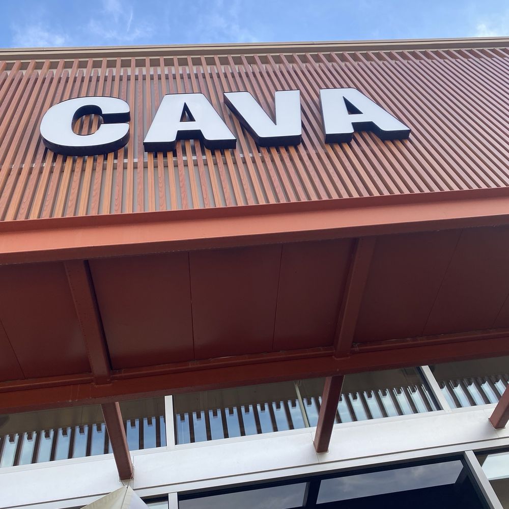 CAVA - Front sign - Salad Near Me - Monrovia, California CAVA - Front sign - Salad Near Me - Monrovia, California