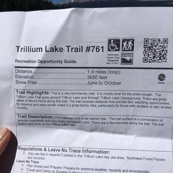 Trillium Lake - This flat trail is less than 2 miles long. It's perfect for beginners, families with young children, or for those with limited mobility. - Lakes Near Me - Government Camp, Oregon Trillium Lake - This flat trail is less than 2 miles long. It's perfect for beginners, families with young children, or for those with limited mobility. - Lakes Near Me - Government Camp, Oregon