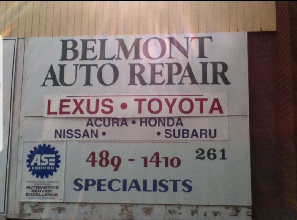 BELMONT AUTO REPAIR 261 Belmont St, Belmont, MA Yelp