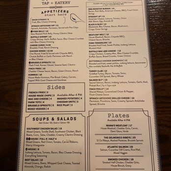 Goldfinch Tap + Eatery - Menu 4/10/21 - Cocktail Bars Near Me - Marion, Iowa