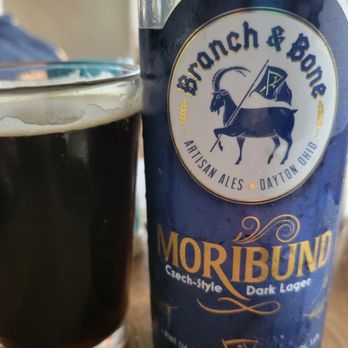 Branch & Bone Artisan Ales - Moribund,  a dark Czech Lager from Branch & Bone Artisan Ales! - Breweries Near Me - Dayton, Ohio