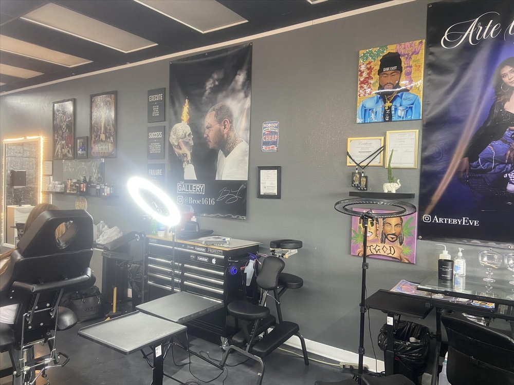 THE GALLERY TATTOOING & FINE ARTS Request an Appointment 12 Photos