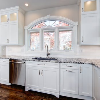 The Kitchen Master - white cabinets and granite countertops - General Contractors Near Me - Naperviile, Illinois