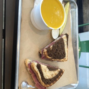 The Deli Downtown - Rueben sandwich and carrot/ginger soup - Delis Near Me - Winter Garden, Florida The Deli Downtown - Rueben sandwich and carrot/ginger soup - Delis Near Me - Winter Garden, Florida