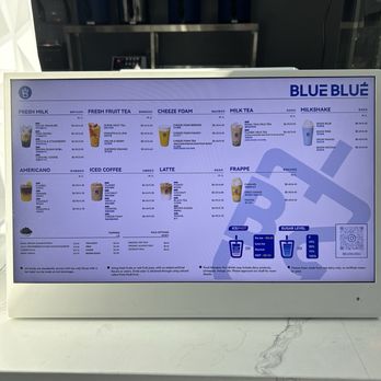 Blue Blue - Menu - Coffee & Tea Near Me - West Valley City, Utah