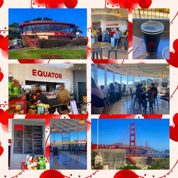 Equator Round House - Photo 1: Montage of images from Equator Round House - Coffee & Tea Near Me - San Francisco, California Equator Round House - Photo 1: Montage of images from Equator Round House - Coffee & Tea Near Me - San Francisco, California