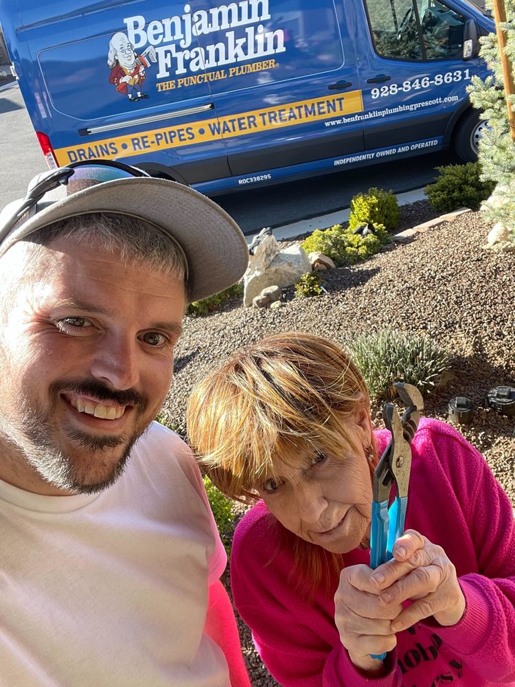 Slide of Benjamin Franklin - Henderson