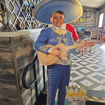 El Torito - Carona man cutout boards at the entrance - Mexican Near Me - Redondo Beach, California