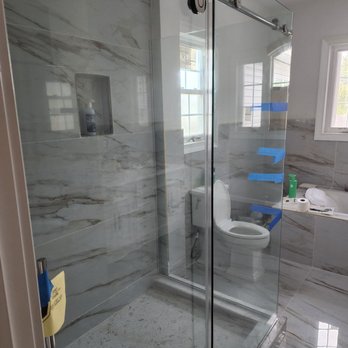 TriView Reflections - Custom shower for Master bathroom. - Glass & Mirrors Near Me - Westbury, New York