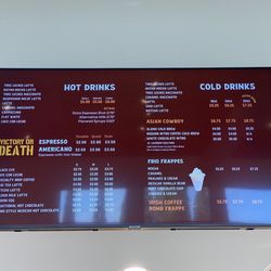 Alamo Coffee - Menu