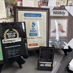 Hrant Auto Service - Exceptional Service here at Hrant's!