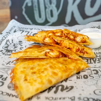 Bubbakoo's Burritos - a plate of quesadillas - Mexican Near Me - Orlando, Florida