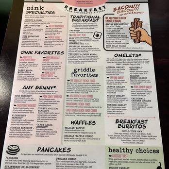 The Oink Cafe - Tucson - Breakfast Menu - Breakfast & Brunch Near Me - Tucson, Arizona The Oink Cafe - Tucson - Breakfast Menu - Breakfast & Brunch Near Me - Tucson, Arizona