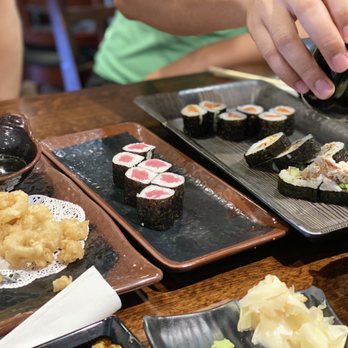 Fukuda - Calamari, Tuna Roll, Salmon Roll, Crunch Roll - Japanese Near Me - The Woodlands, Texas Fukuda - Calamari, Tuna Roll, Salmon Roll, Crunch Roll - Japanese Near Me - The Woodlands, Texas