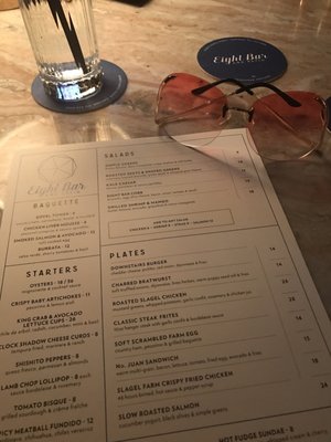 Menu photo 7 Eight Bar Chicago, IL