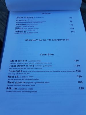 Menu photo 2 AB Wikströms Fisk Möja, AB