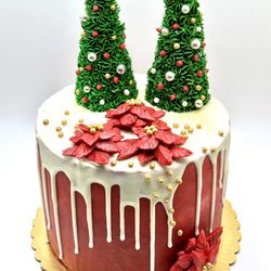 Dehii Cakery - Nutmeg flavored cake filled with raspberry jam! Favorite for this holiday season.