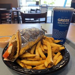 Greek Souvlaki - Gyro Combo