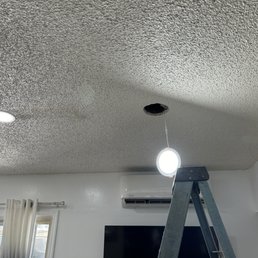 Dining room lights installation