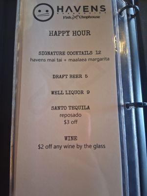 Menu photo 1 Haven's Harborside Wailuku, HI