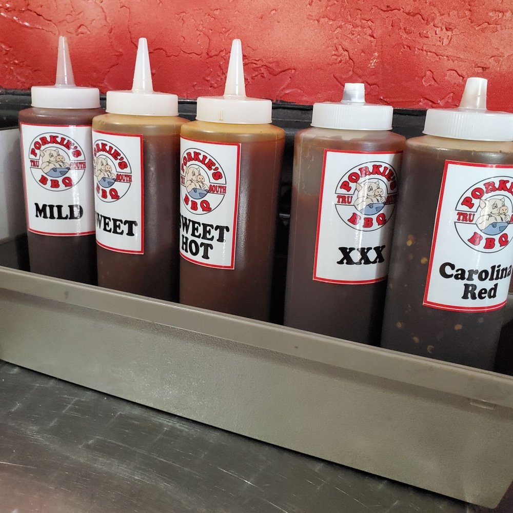 Porkies BBQ - Awesome sauces!! - Barbeque Near Me - DeLand, Florida Porkies BBQ - Awesome sauces!! - Barbeque Near Me - DeLand, Florida