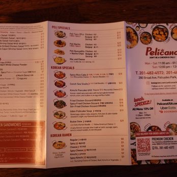 Pelicana Chicken - Menu - Chicken Wings Near Me - Palisades Park, New Jersey Pelicana Chicken - Menu - Chicken Wings Near Me - Palisades Park, New Jersey