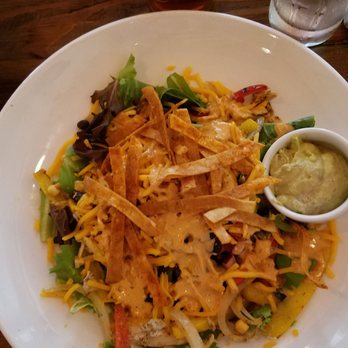 Placerville Public House - Fajita Salad - $14.50 - Semi worth it. Only a $1 more than Chicken Caesar and a LOT larger? Tasty, filling... I'd get it again. - Beer Bar Near Me - Placerville, California Placerville Public House - Fajita Salad - $14.50 - Semi worth it. Only a $1 more than Chicken Caesar and a LOT larger? Tasty, filling... I'd get it again. - Beer Bar Near Me - Placerville, California