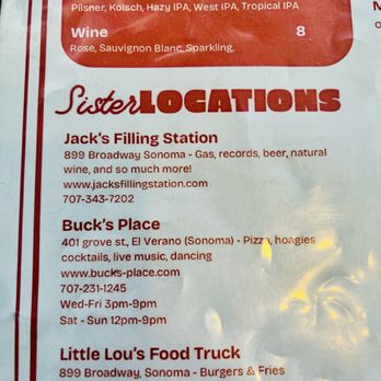 Lou's Luncheonette - Sister locations (Bucks was great!) - Barbeque Near Me - Sonoma, California